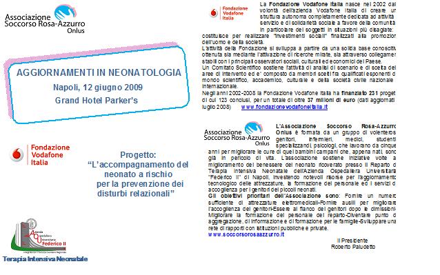 AGGIORNAMENTI IN NEONATOLOGIA brochure pg1